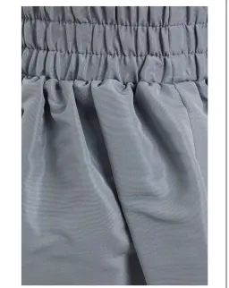 Red Valentino Gathered Faille Mini Skirt Blue Size AU 8 for rent on The Volte - image 3