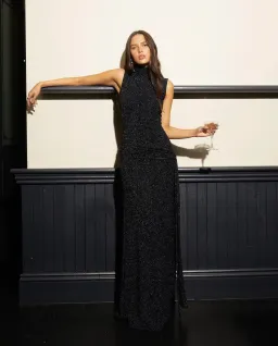 Arcina Ori Monica Dress Midnight Blue Size XS / AU 6 for rent on The Volte - image 2