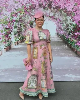 Alemais Monte Midi Dress size 8 for rent on The Volte - image 1