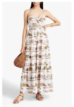 Zimmermann Mae Strapless Maxi Dress Print Size 0P/ AU 6 for rent on The Volte - image 2