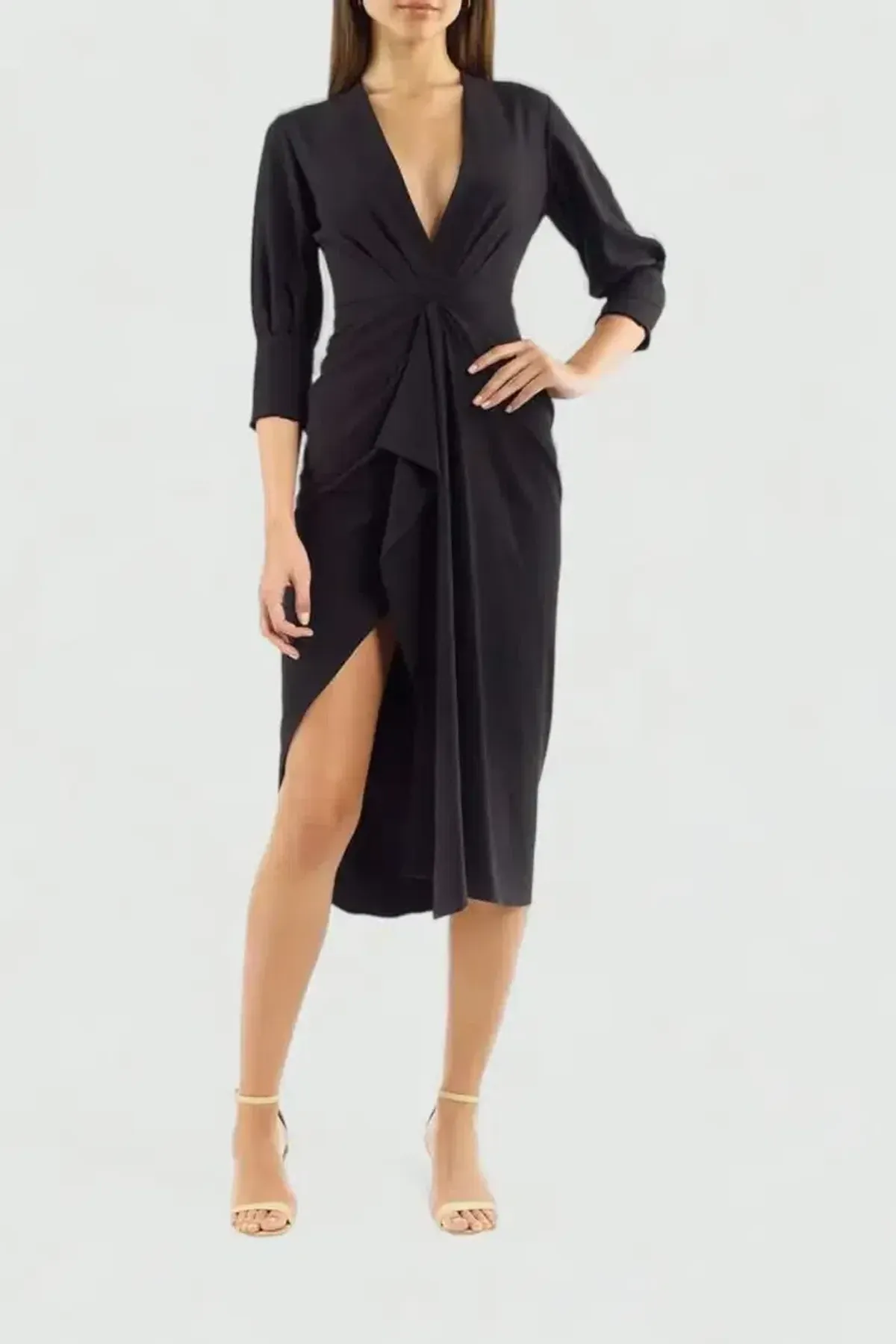 Manning Cartell Free Fall Dress in Black Size 10 - Image 1