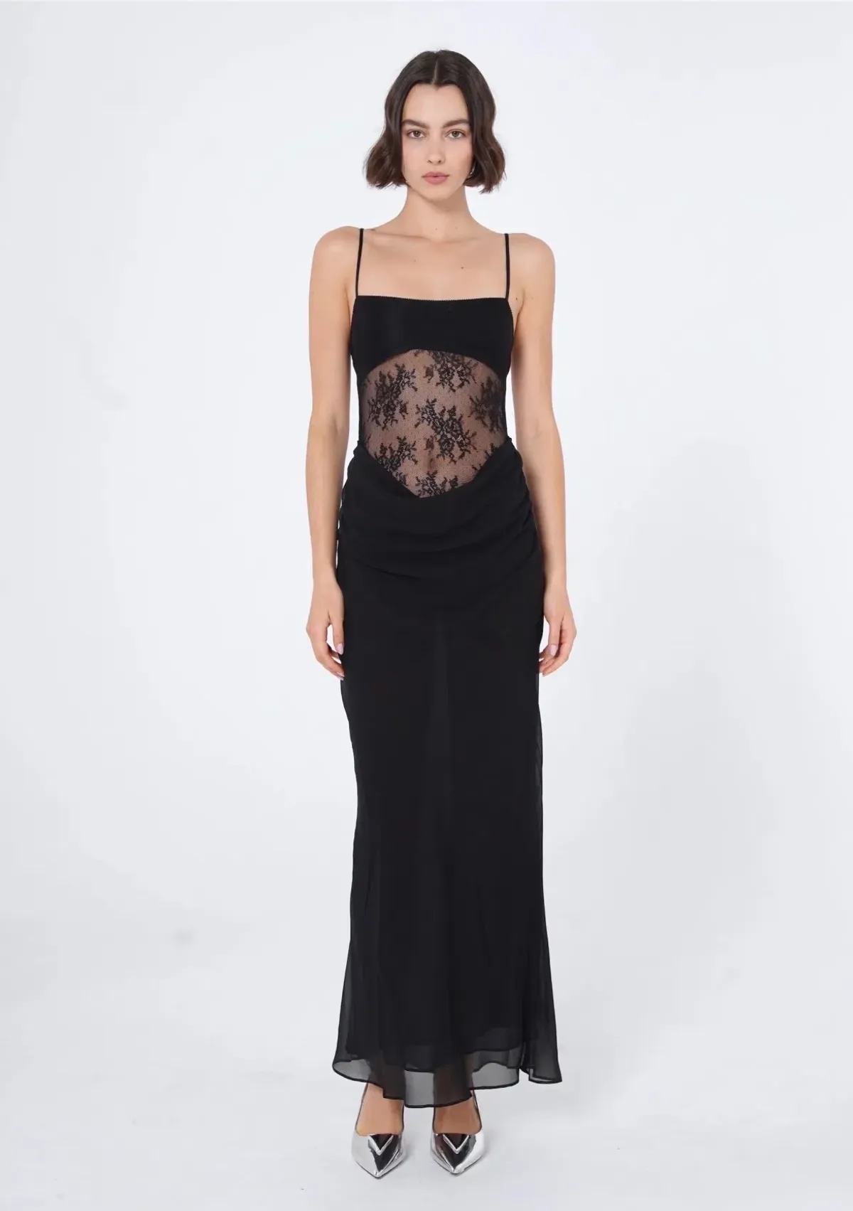 Benni Gabriel Maxi Dress Black Size 6 - Image 1