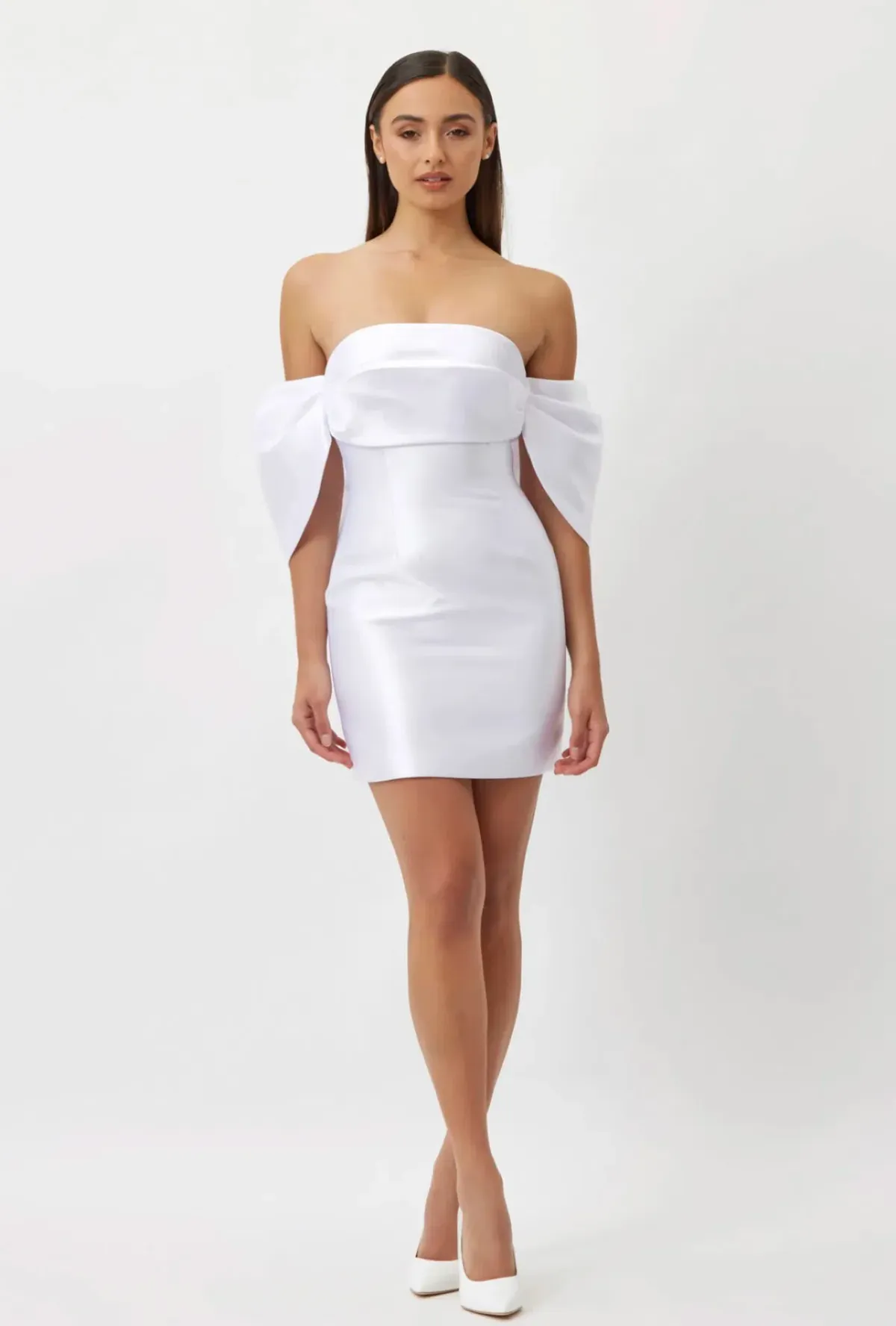 Bianca & Bridgett Eden Mini Dress White Size 8 - Image 1