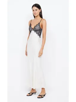 Bec & Bridge Emery Lace Maxi Dress Ivory/Black Size AU 8 for rent on The Volte - image 2