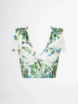 Sheike Madrid Skirt & Top Set Floral Size AU 10  for rent on The Volte - image 2
