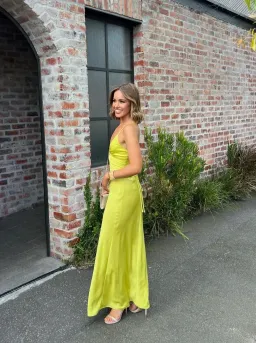 Manning Cartell Time to Shine Slip Dress Lime Size 6 for rent on The Volte - image 4