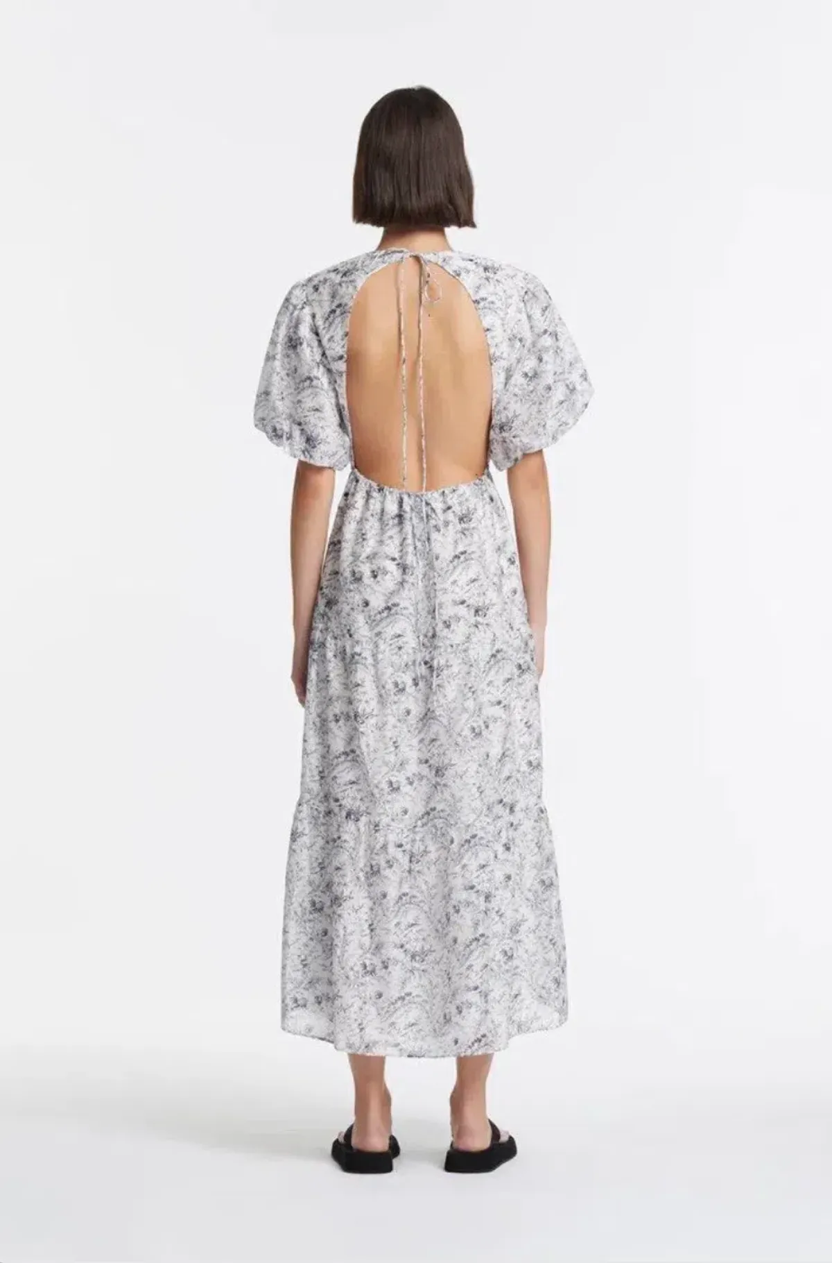 Sir The Label Caprice Open Back Dress Ivory Size 0/AU 6 - Image 3