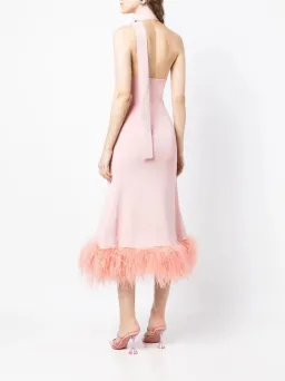 Rachel Gilbert Rita Dress in Pink Size 3/AU12 for rent on The Volte - image 2