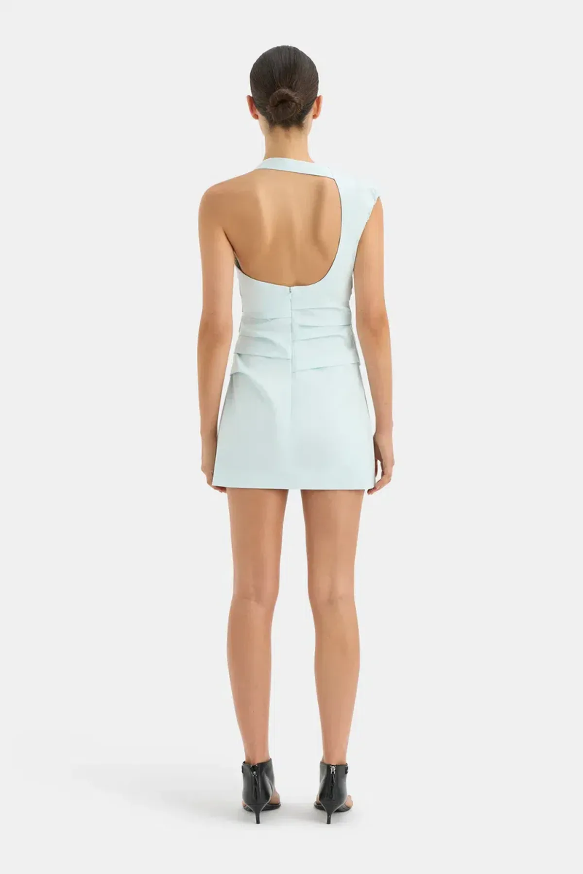 Sir the Label Azul Mini Dress Ice Blue Size 6 - Image 5
