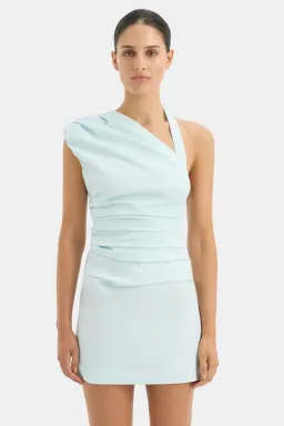 Sir the Label Azul Mini Dress Ice Blue Size 6 for rent on The Volte - image 4
