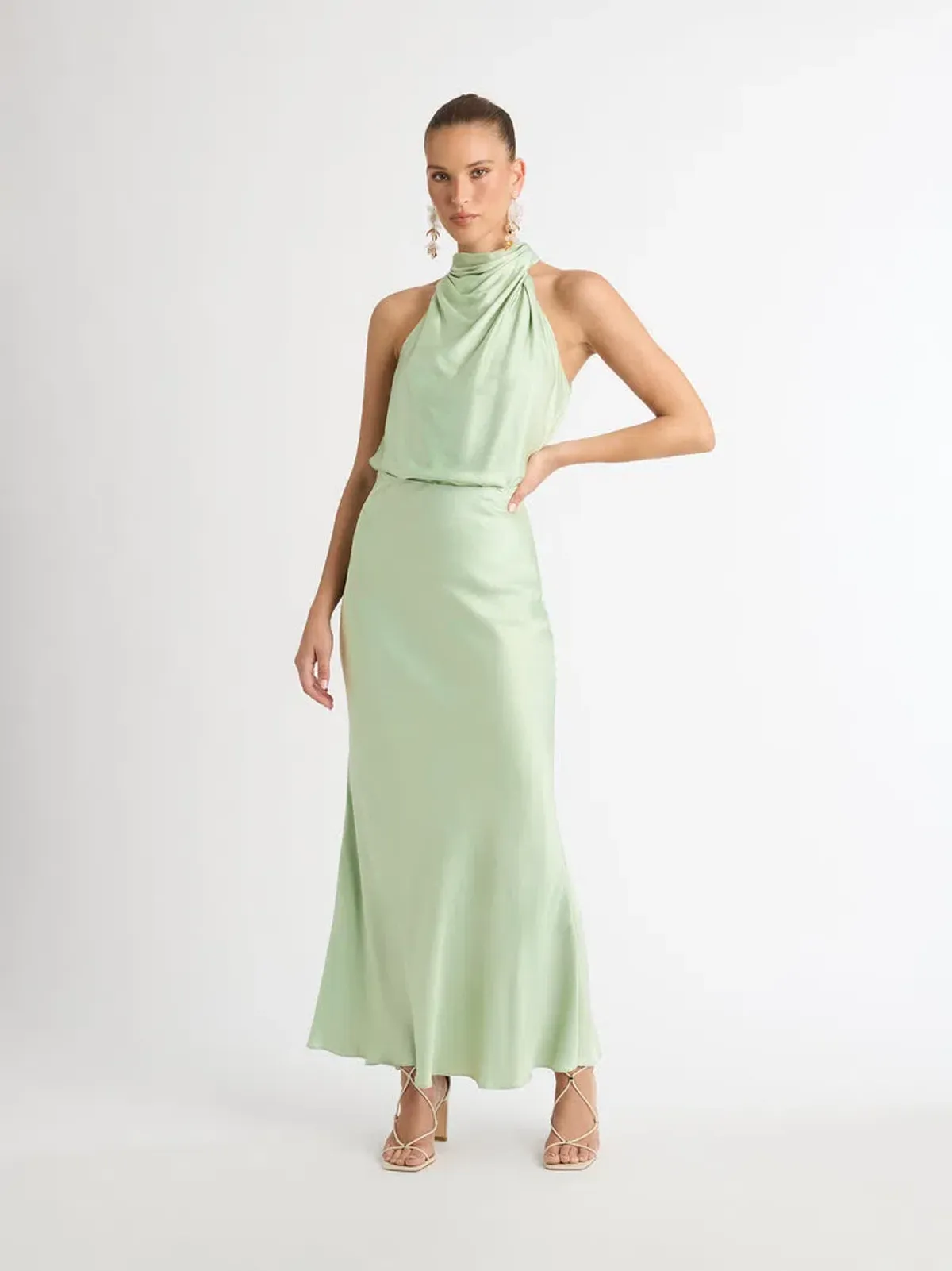 Sheike Stella Top & Gracie Skirt Sets in Sage Size 16 - Image 2
