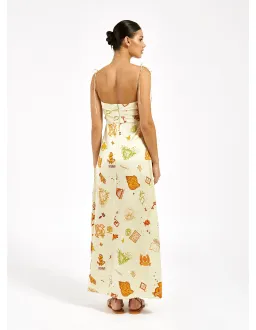 Roame Atlas Dress Fortuna Print Size 2 / AU 10 for rent on The Volte - image 3