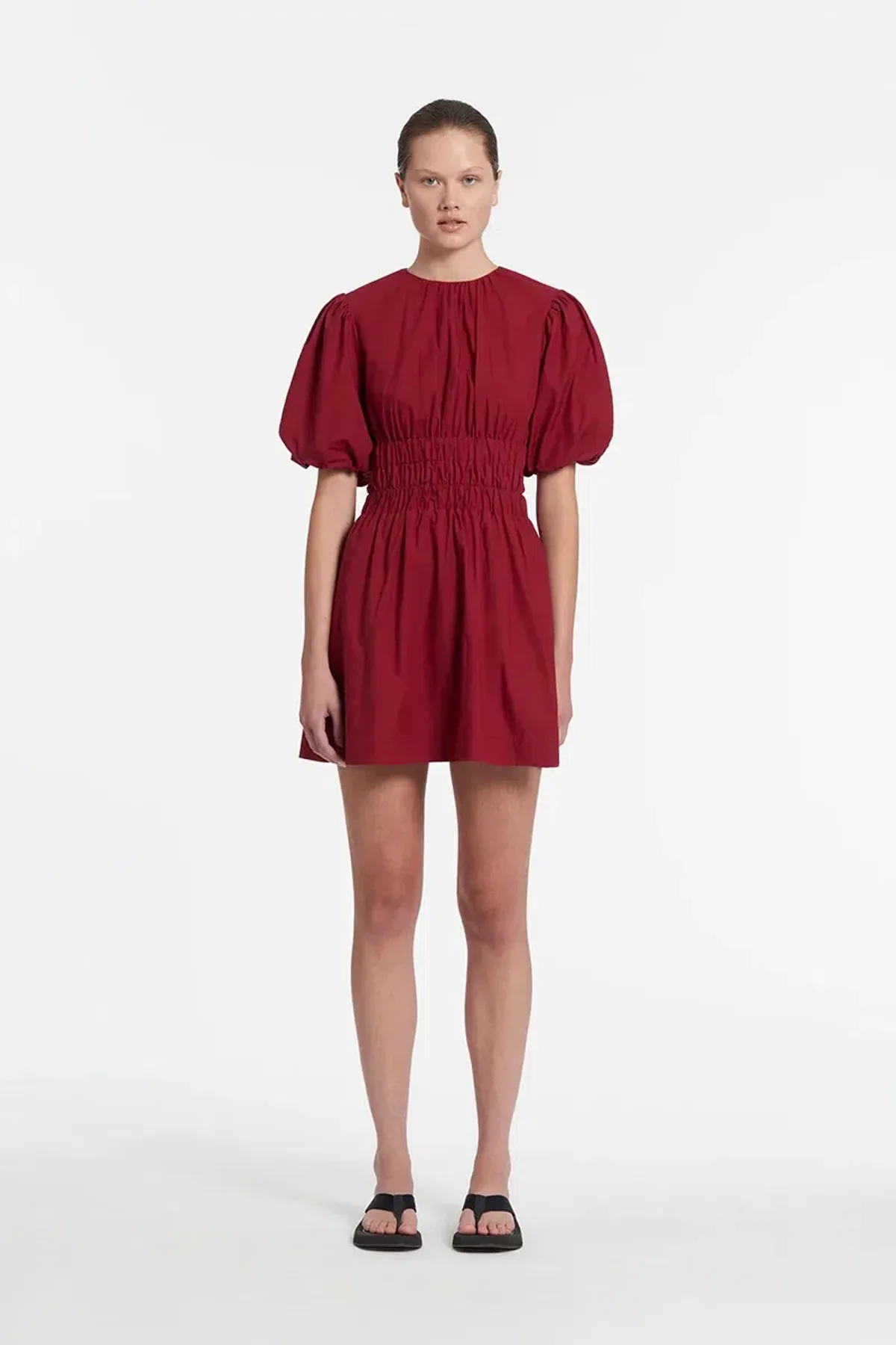 Sir the Label Dion Open Back Mini Dress in Plum Size 0 / AU 6 - Image 1