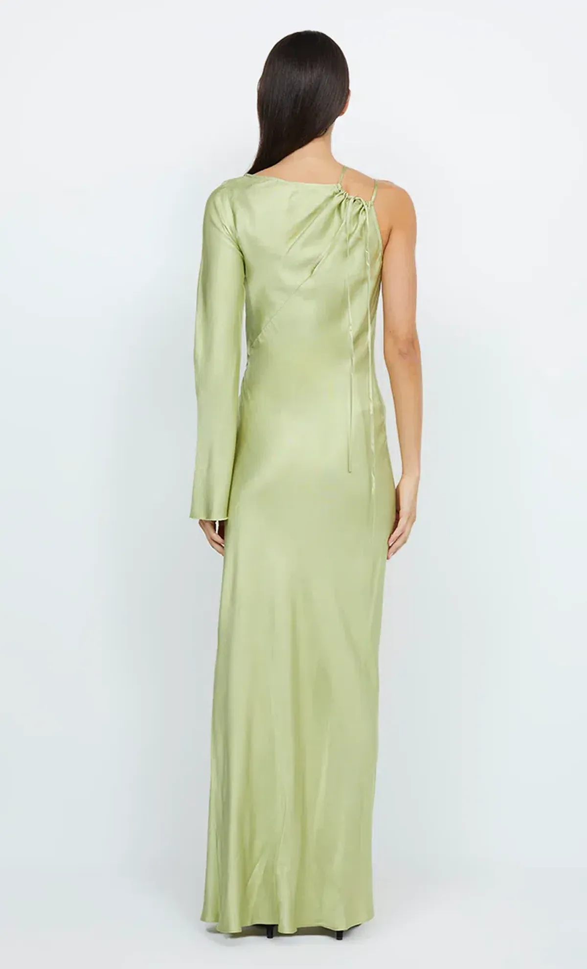 Bec & Bridge Kai Asym Maxi Dress Pear Size 10  - Image 4