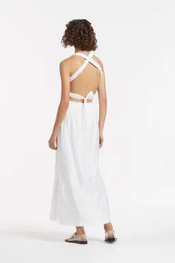Sir The Label Franc Cross Back Gown Ivory Size 0/AU 6 for rent on The Volte - image 5