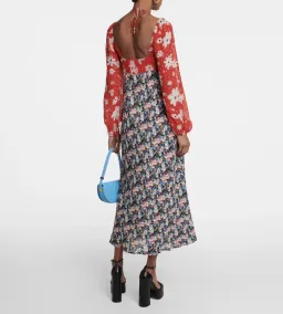 Rixo Jeanie Dress Multi Floral Size XXS / AU 6 for rent on The Volte - image 4