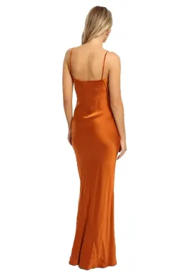 Nicholas Simone Dress in Copper Size 8 for rent on The Volte - image 3