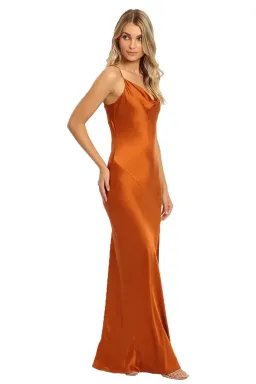Nicholas Simone Dress in Copper Size 8 for rent on The Volte - image 4