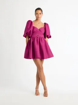 Sheike Sienna Mini Dress Raspberry Size 8 for rent on The Volte - image 1
