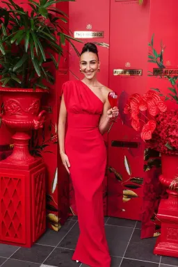 Rachel Gilbert Winnie Gown Red Size 1 / AU 8  for rent on The Volte - image 1