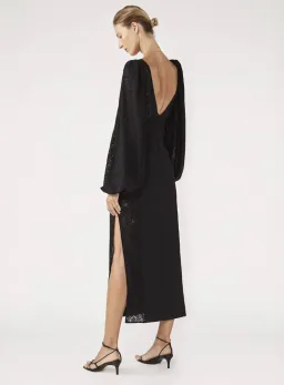 Camilla and Marc Danica Midi Dress Black Size 10 for rent on The Volte - image 3