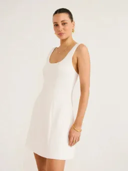 Anna Quan Riona Mini Dress Cream Size 8 for rent on The Volte - image 2