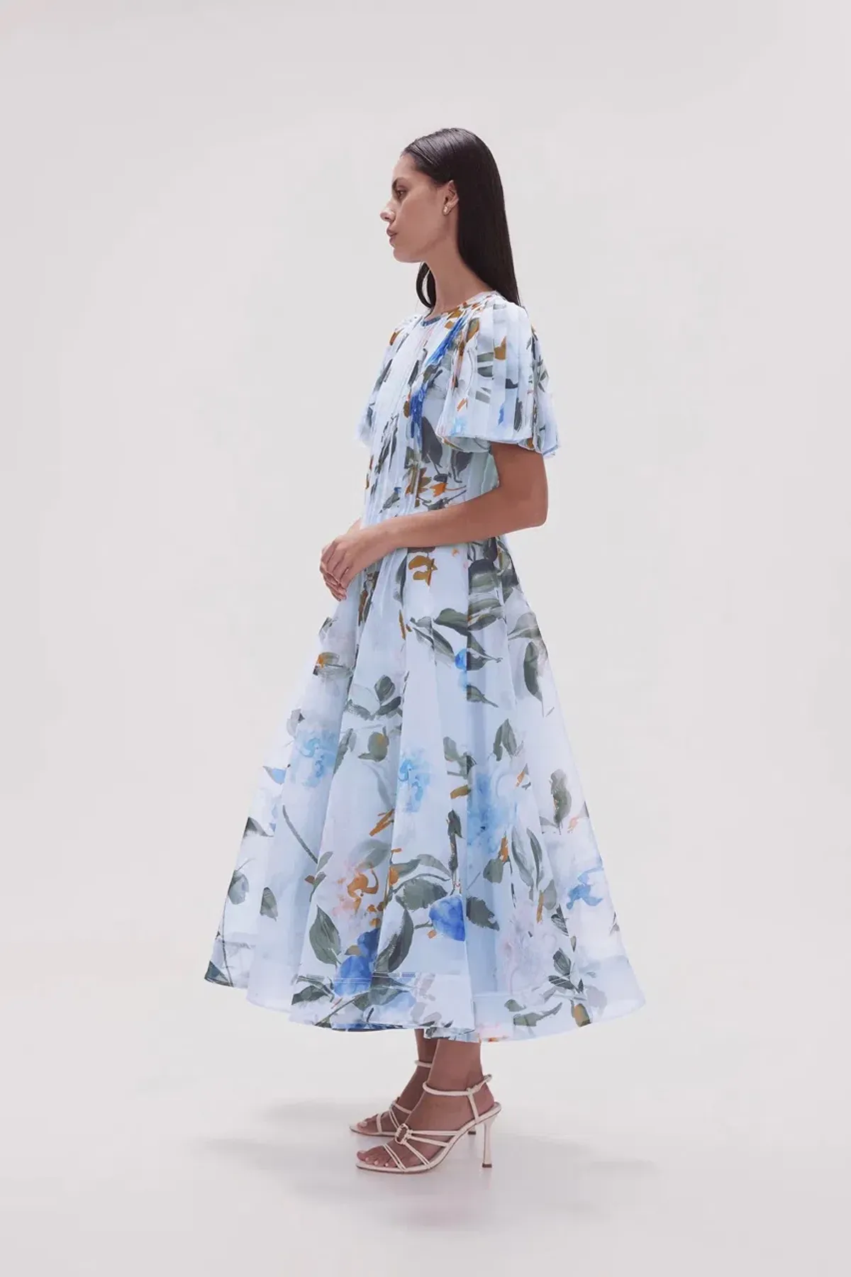 AJE - Nova Pleated Midi Dress Divine Orchid - Size 16 - Image 2