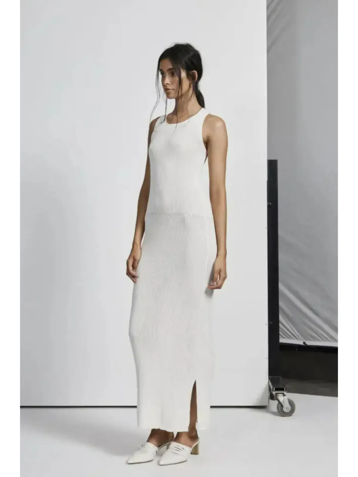 Sir The Label Marcelle Open Back Dress Ivory Size 3 / AU 12 - Image 1