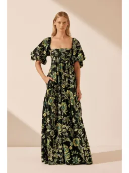 Shona Joy Tiered Maxi Dress Lina Size AU 14  for rent on The Volte - image 1