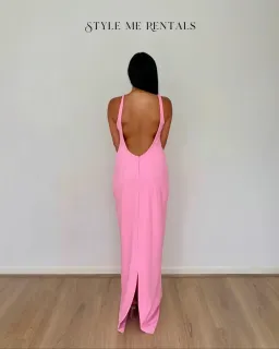 Effie Kats Verona Gown Dress Fairy Floss Size M for rent on The Volte - image 4