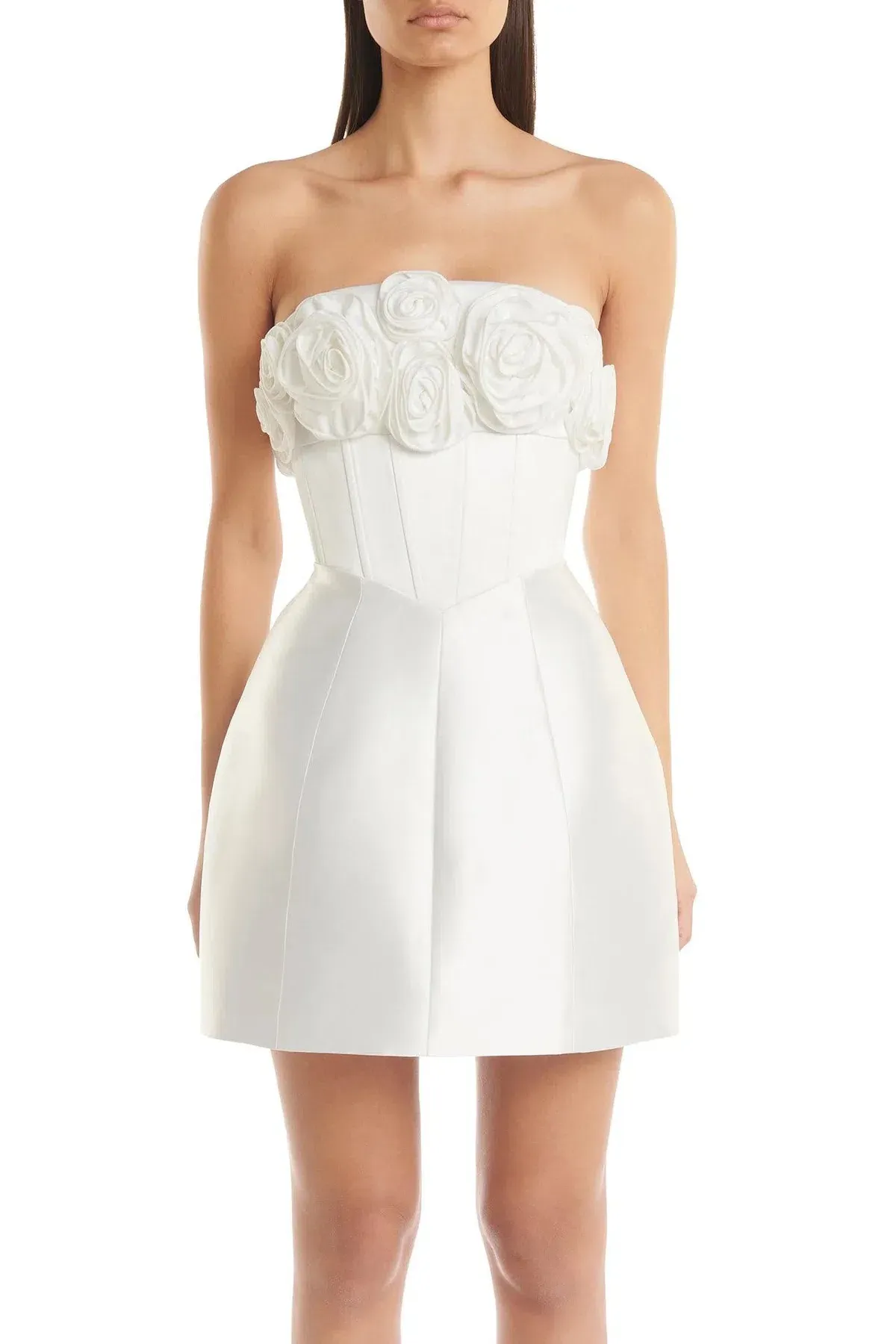 Eliya The Label Tehanni Dress White Size 6 - Image 4