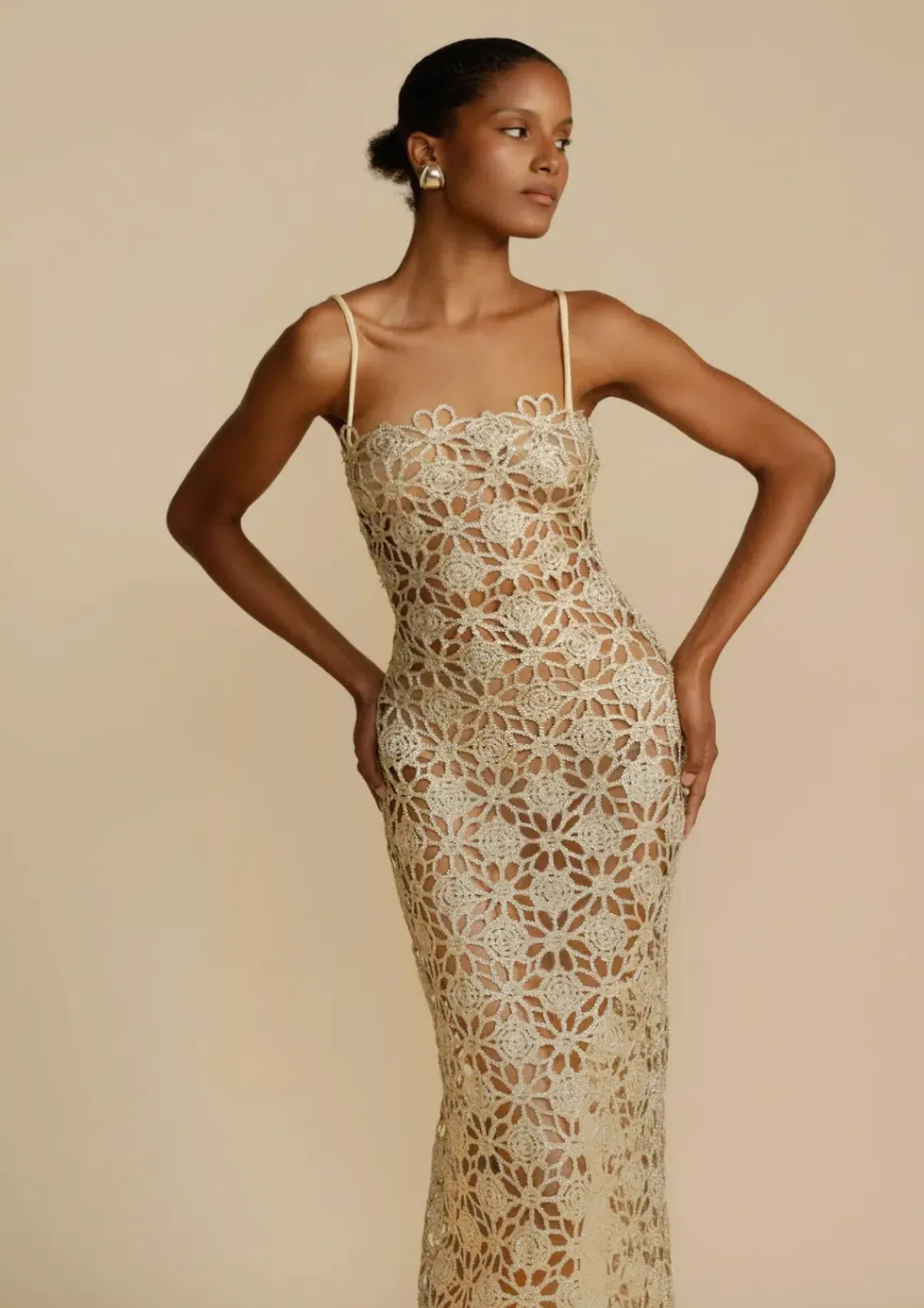 Arcina Ori Kendra Dress Gold Size S / AU 8 - Image 6
