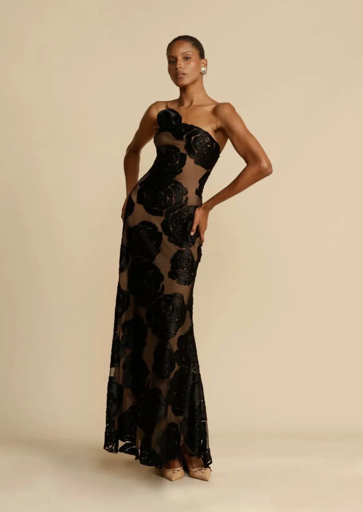 Arcina Ori Marcella Dress Black Size 8/ Small - Image 4