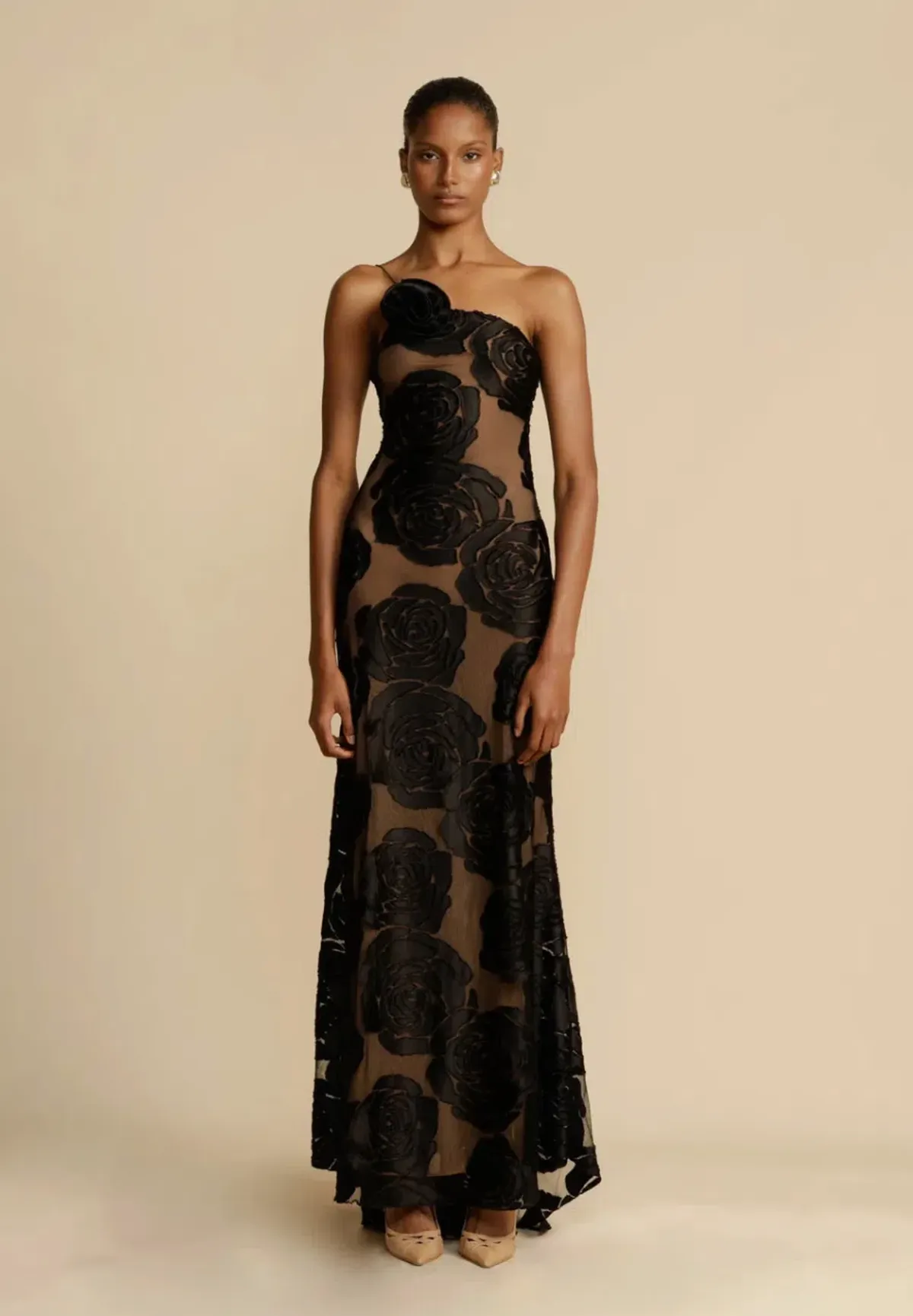 Arcina Ori Marcella Dress Black Size 10/ Medium - Image 3