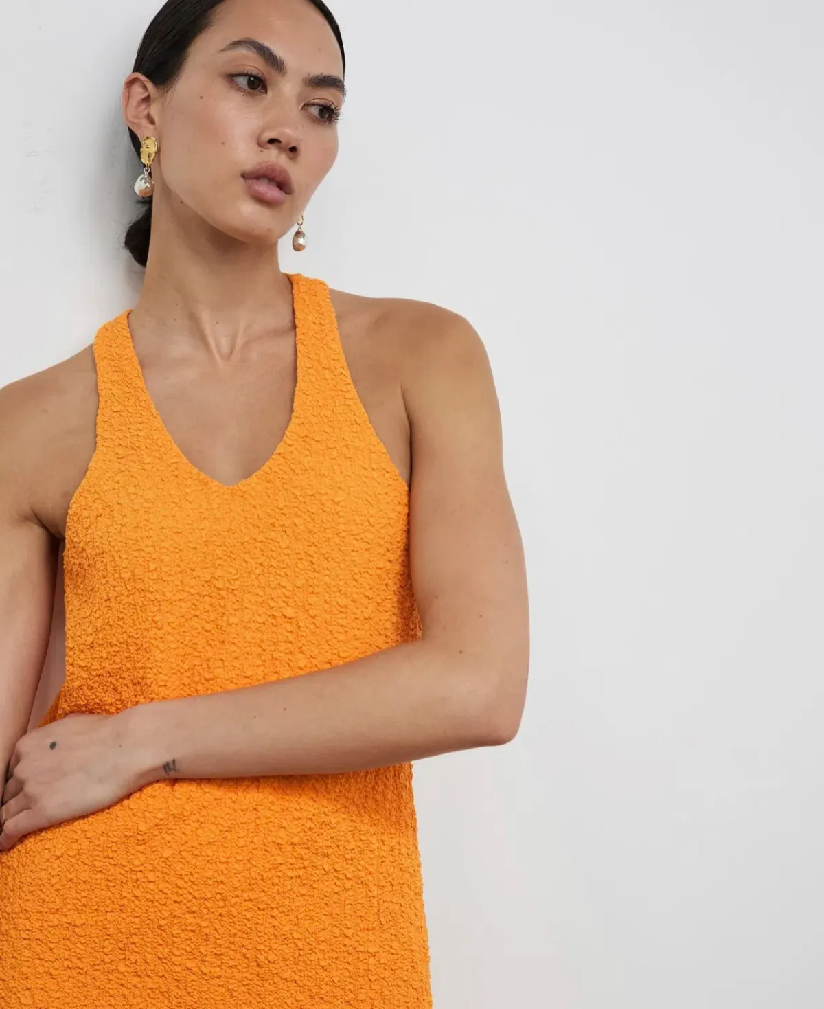 Camilla and Marc Toledo Racer Back Dress Dusty Orange Size 12 - Image 2