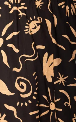 Pilgrim Raegan Strapless Midi Dress Print Size 18 for rent on The Volte - image 4