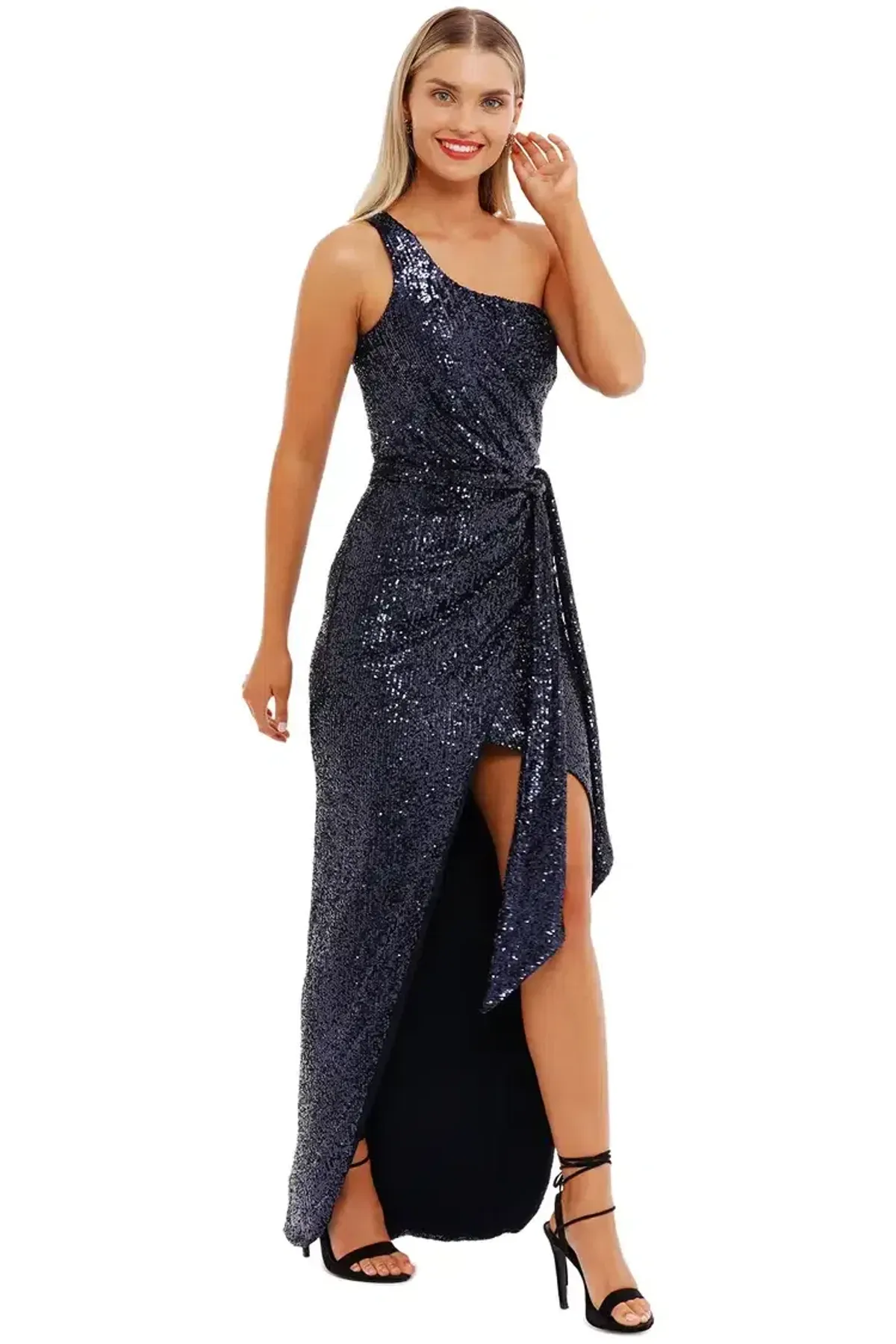 Nookie Palazzo Gown in Navy Size 10 - Image 2