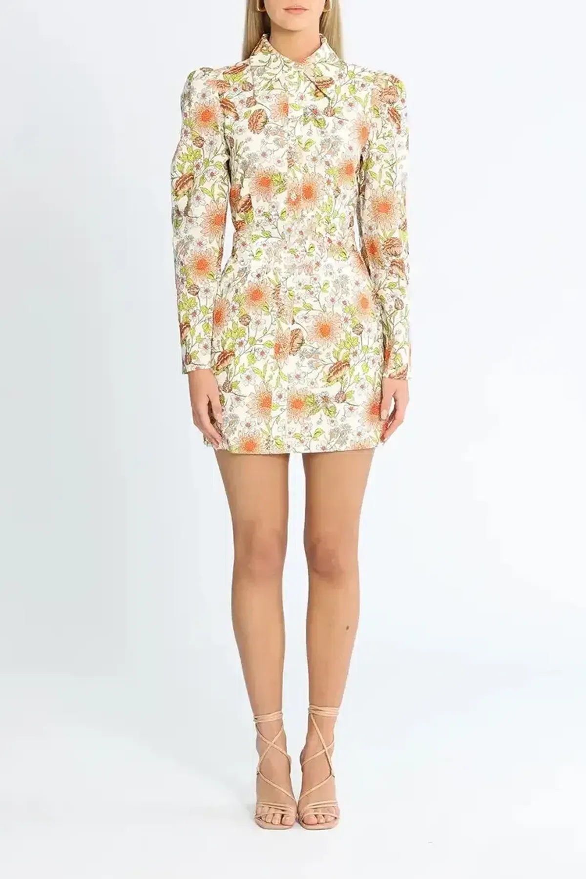 Torannce Edie Shirt Dress Floral Size 12 - Image 1