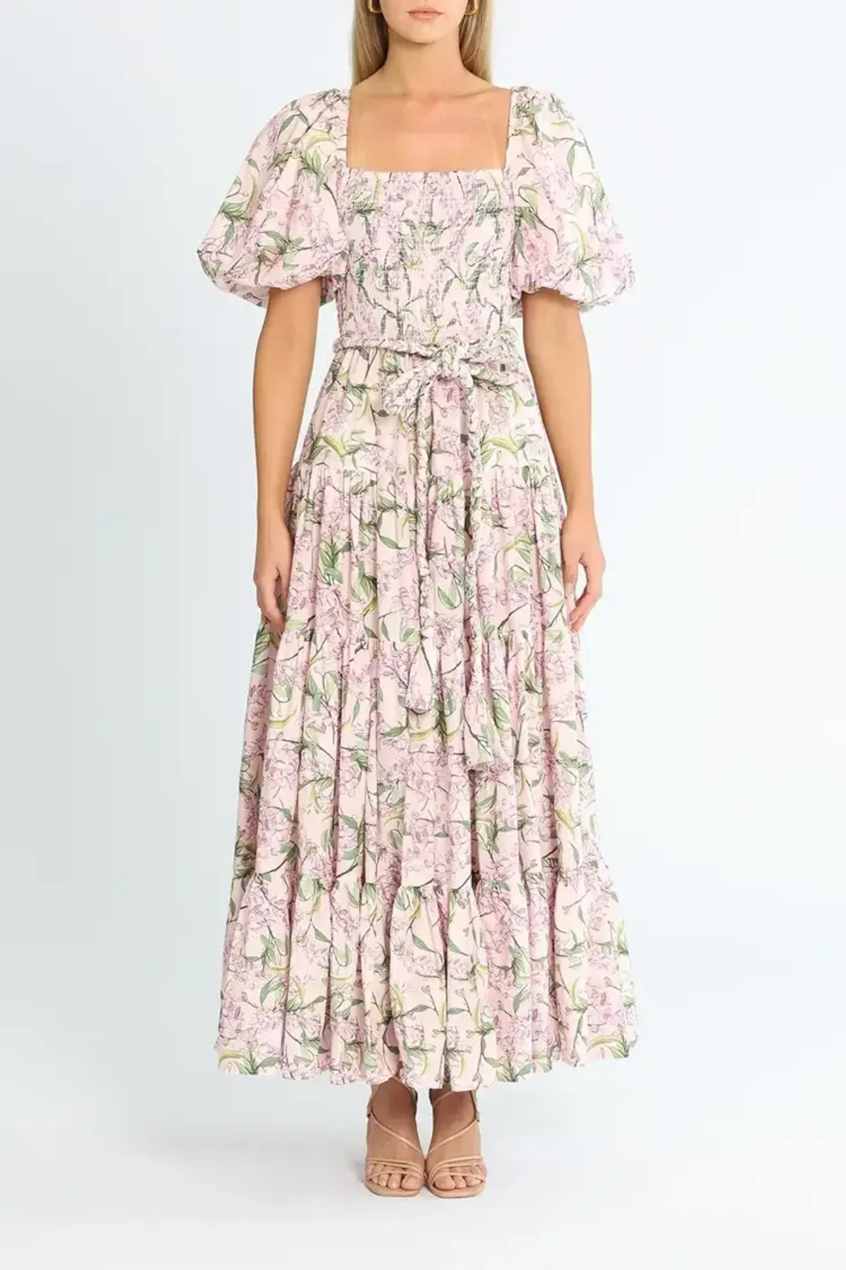 Torannce Alice Dress in Pink Floral Size 14 - Image 1