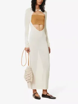 Sir The Label Eva Knit Dress Butter Size 3/12 AU for rent on The Volte - image 2