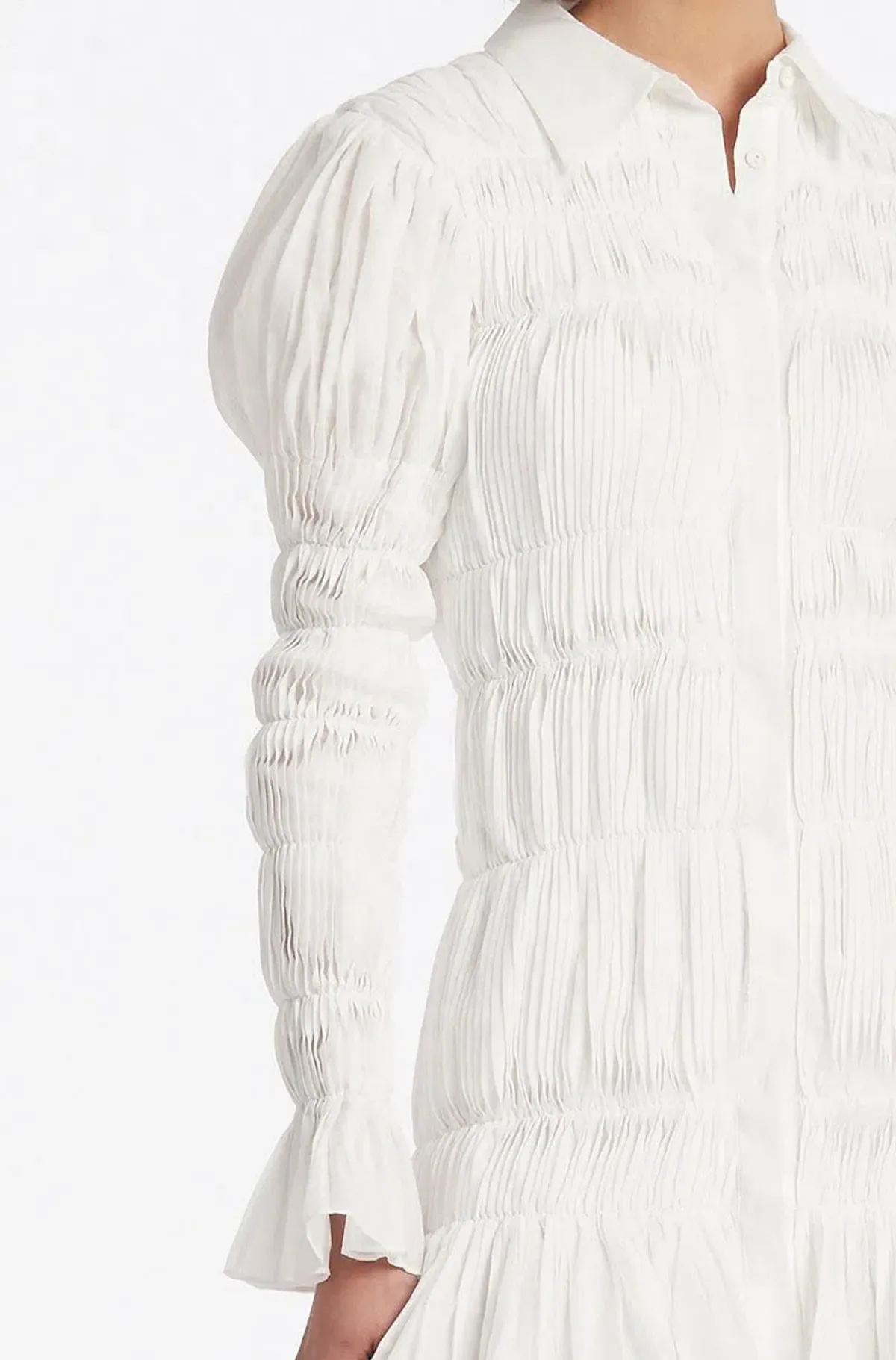 Sir The Label Xanthe L/S Mini Dress Ivory Size 1/AU 8 - Image 3