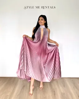 L'idee Opera Gown Mauve Ombre Size 10 for rent on The Volte - image 2