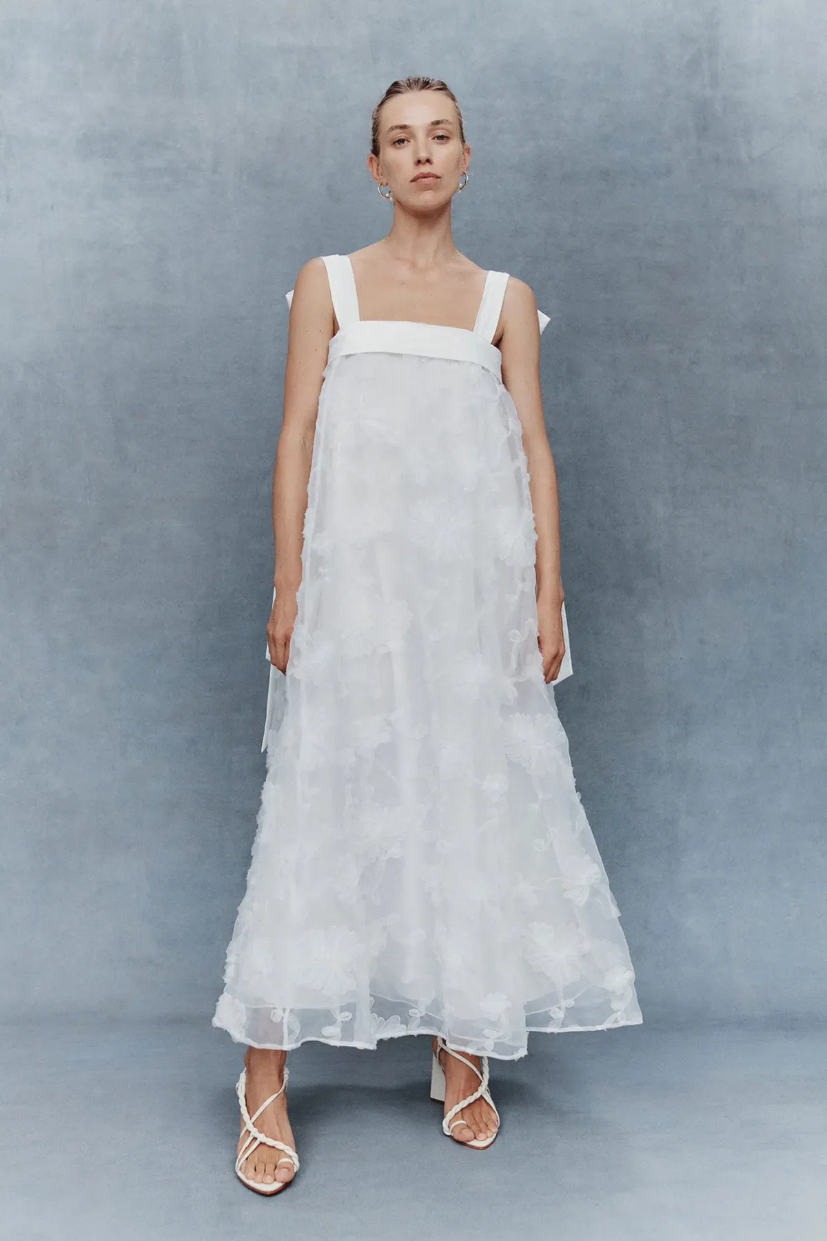 Aje Ursula Midi Dress Ivory Size 14 - Image 5
