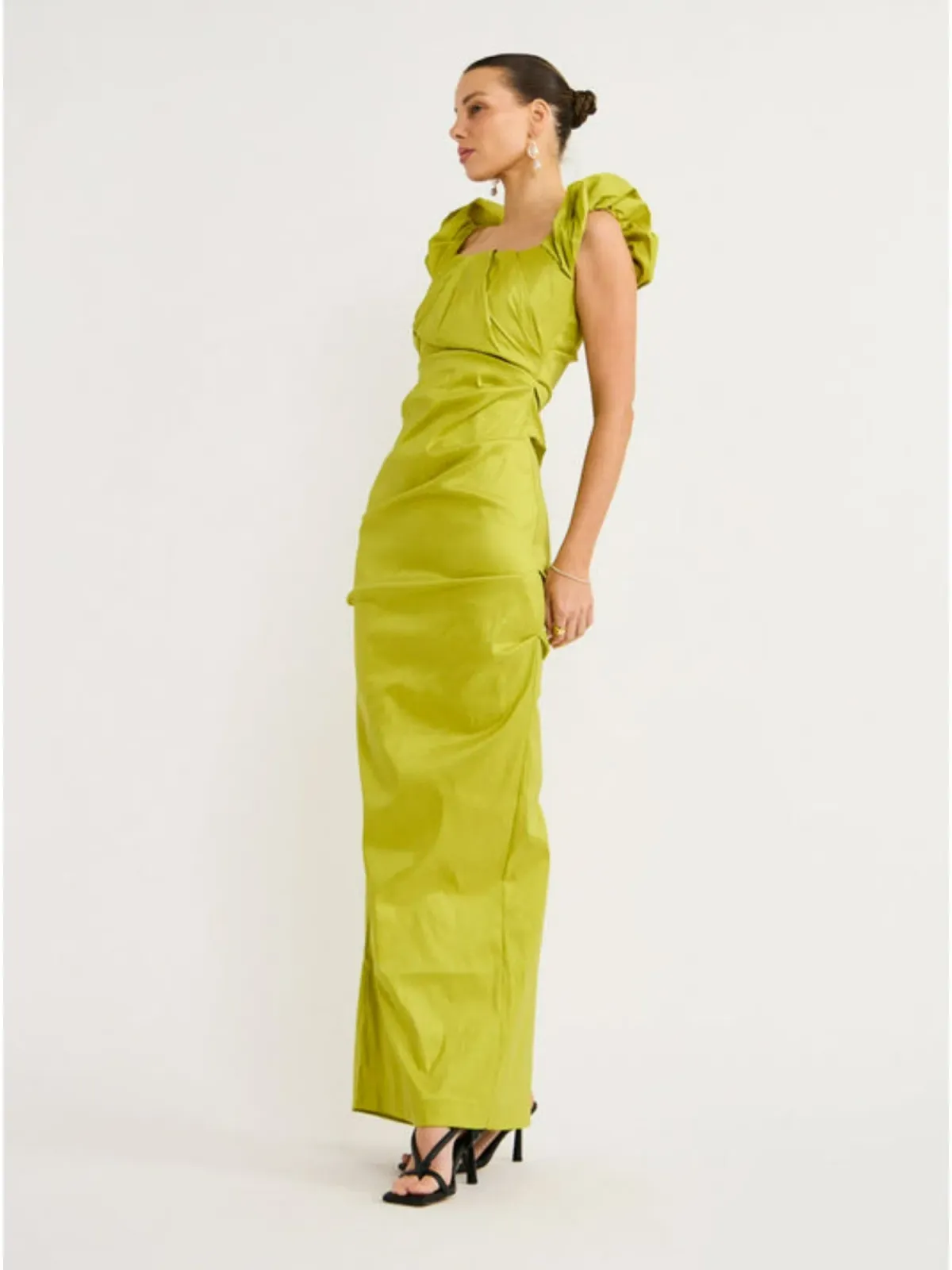 Rachel Gilbert Kalina Gown in Green Size AU 8 - Image 3