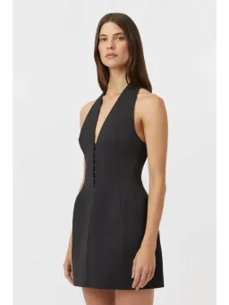 Camilla and Marc Petra Mini Dress Black Size AU 10 for rent on The Volte - image 2