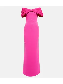 Rebecca Vallance Cupid Bow Gown Pink Size AU 6  for rent on The Volte - image 3