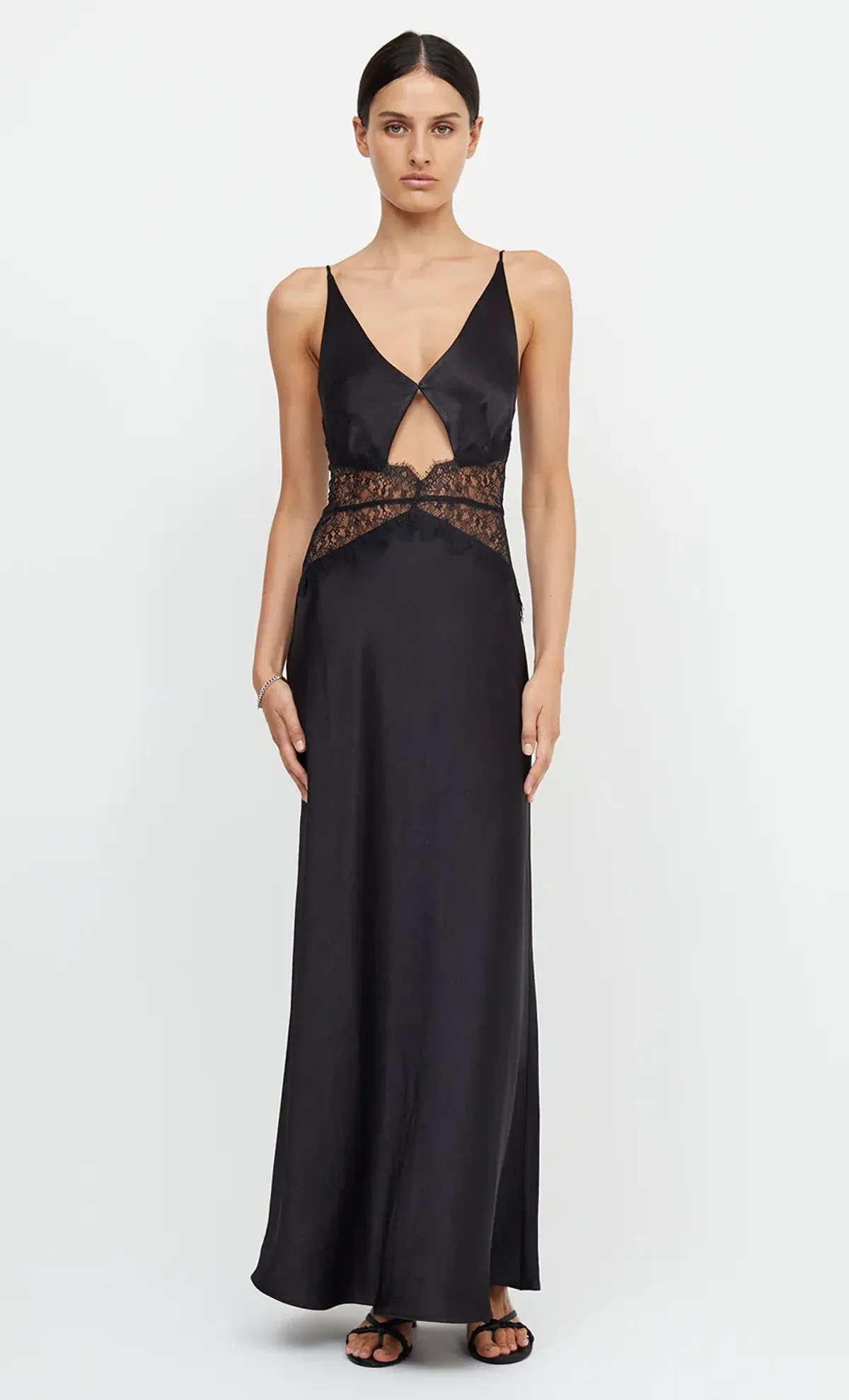Bec & Bridge Camille Maxi Dress Black Size 6 - Image 5