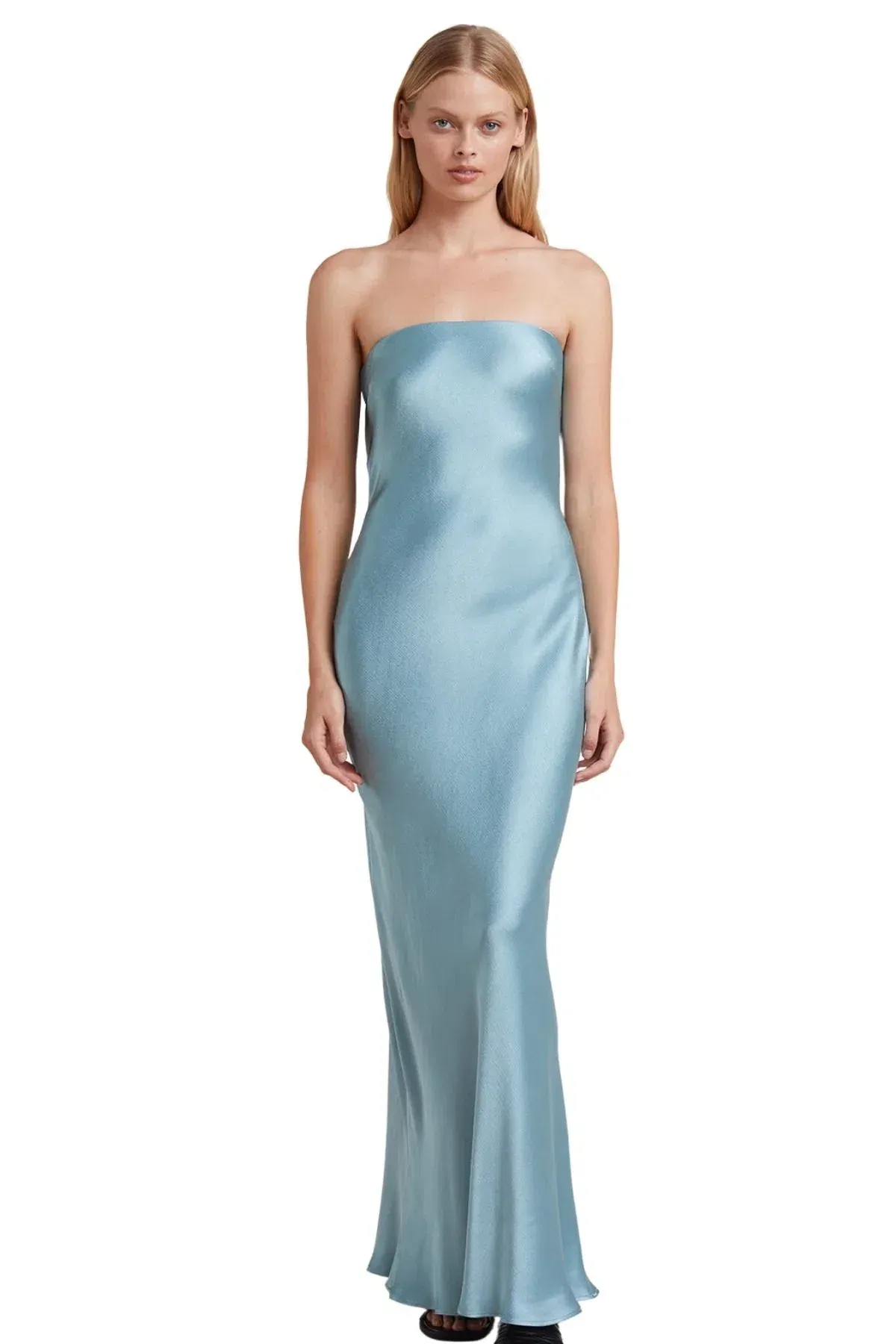 Bec & Bridge Moondance Strapless Dress Sea Spray Size 6 - Image 1