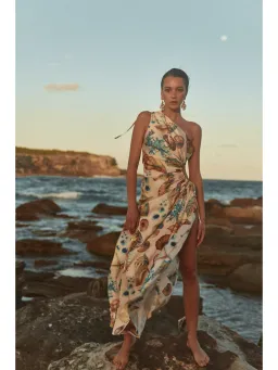 Sonya Moda Nour Seashell Dress Print Size 12 for rent on The Volte - image 2