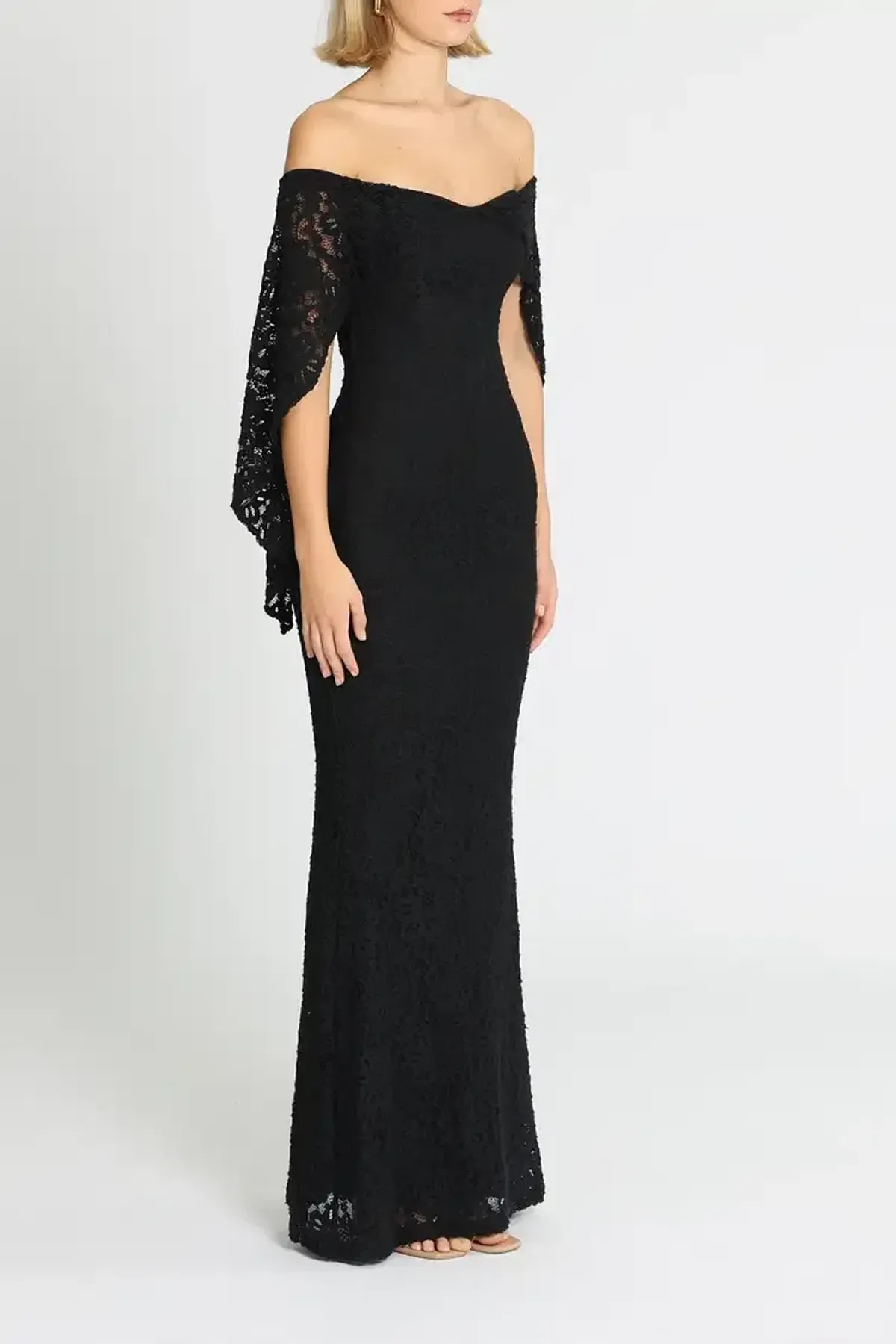 Pasduchas Flourish Gown in Black Size 6 - Image 2
